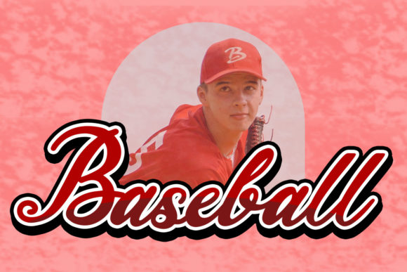Baseball: A Retro Handwritten Font