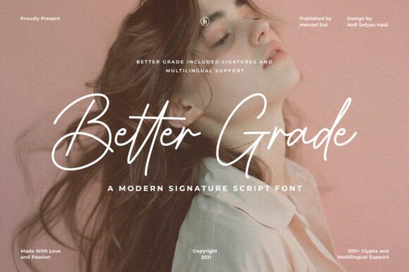 Better Grade Font for Web Design