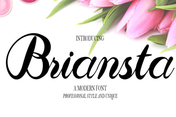 Briansta: A Luxurious Handwritten Font