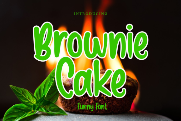 Brownie Cake: A Font for Creative Campaigns