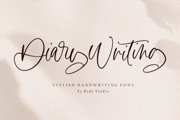 Diary Writing: A Handwritten Font for Creative Projects