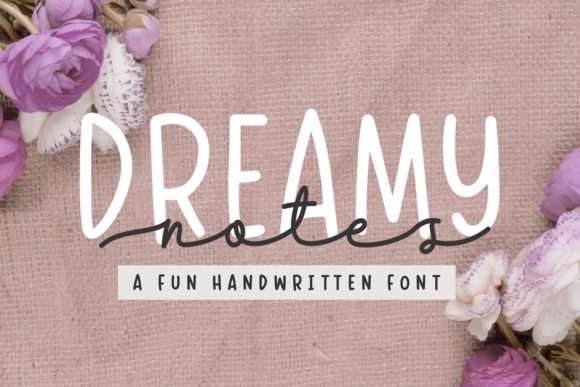 Dreamy Notes Duo: A Font for Creative Campaigns
