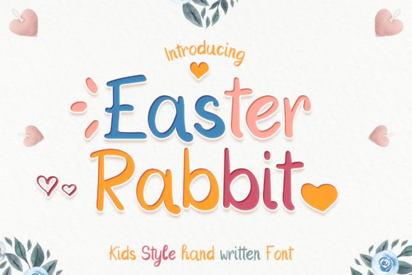 Easter Rabbit Font: Playful Typography for Editorial Design