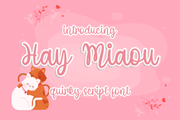Hay Miaou: A Handwritten Font for Creative Projects