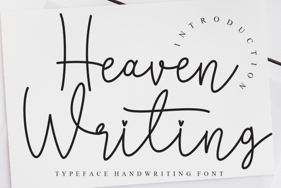 Heaven Writing: A Font That Speaks to Your Brand