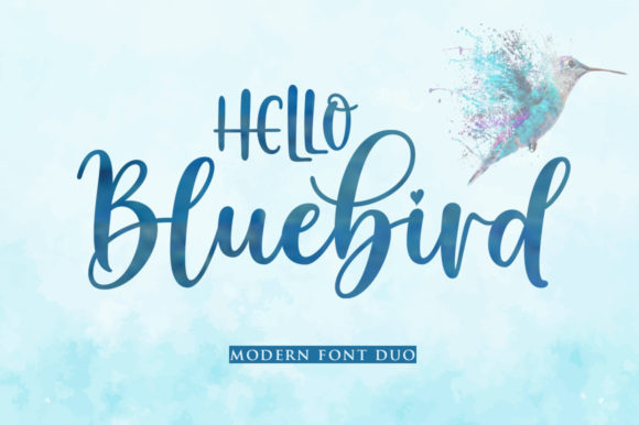 Hello Bluebird Font: Modern Typography for Marketing