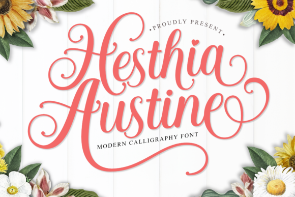 Hesthia Austine: A Font for Creative Campaigns