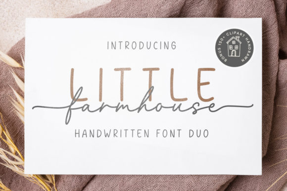 Little Farmhouse Font for Creative Projects
