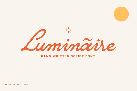 Luminaire: A Stylish Font for Business Branding