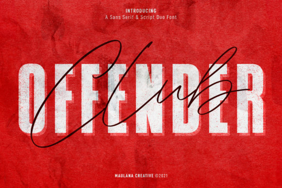 Offenders Club Duo Font Review