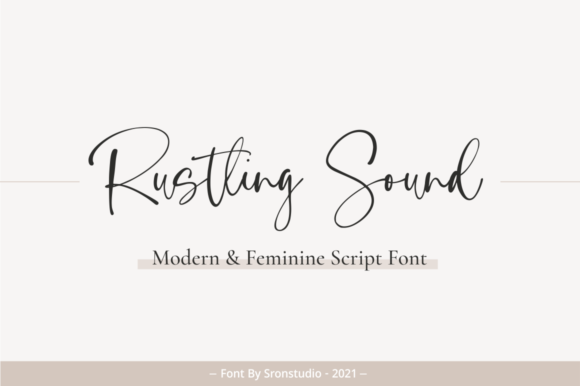 Rustling Sound Font for Elegant Branding