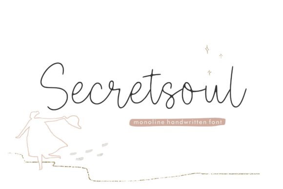 Secretsoul Monoline: A Refined Script for Web Design