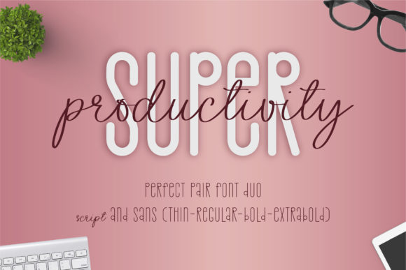 Super Productivity: A Font for Creative Confidence